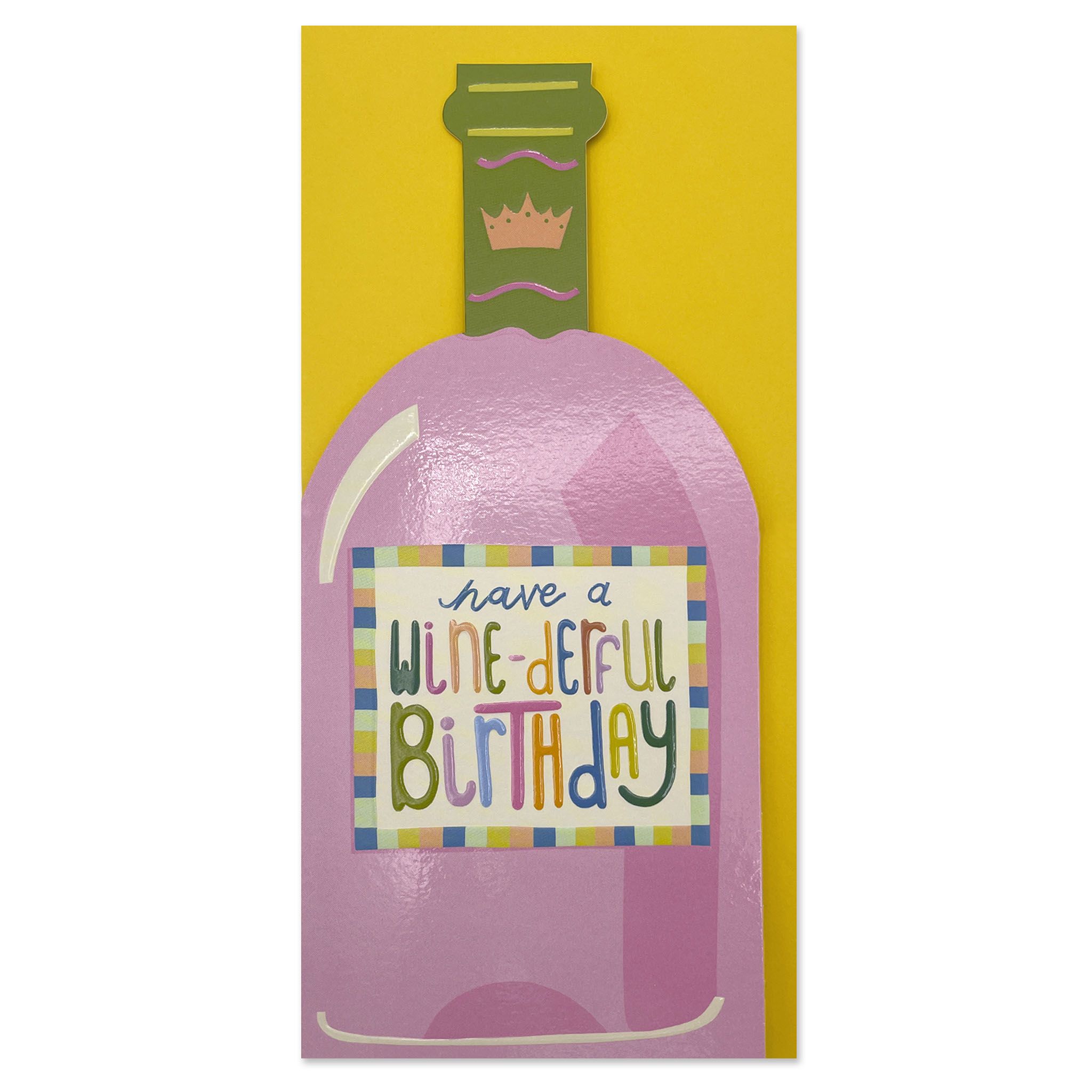 英國 RASPBERRY BLOSSOM 生日卡/ Have a Wine-Derful Birthday